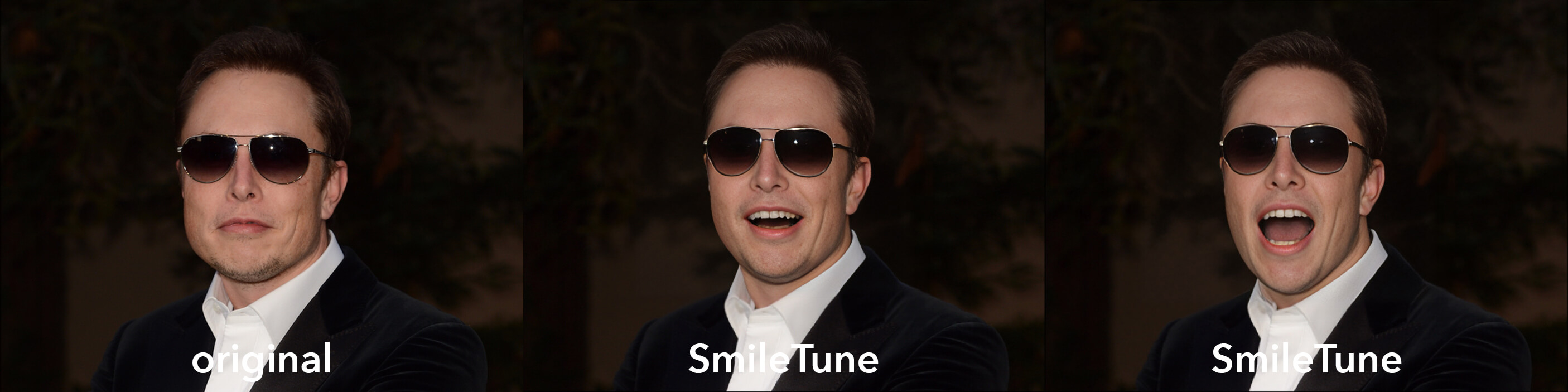 Elon Musk with sunglasses